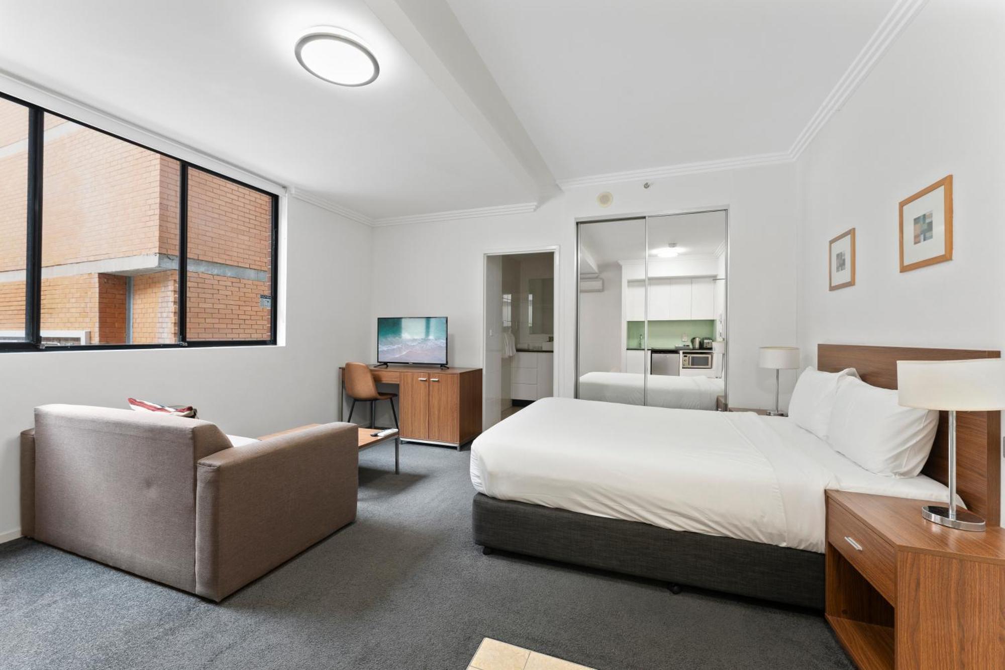 Aparthotel Apx Darling Harbour Sídney Exterior foto