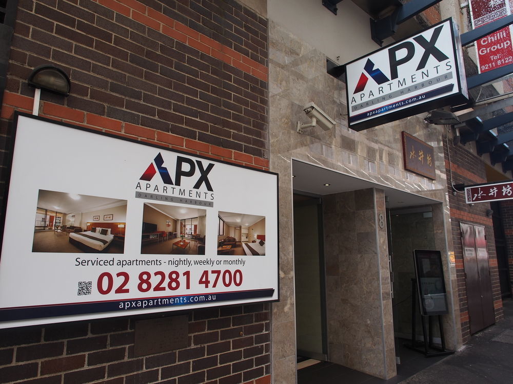 Aparthotel Apx Darling Harbour Sídney Exterior foto